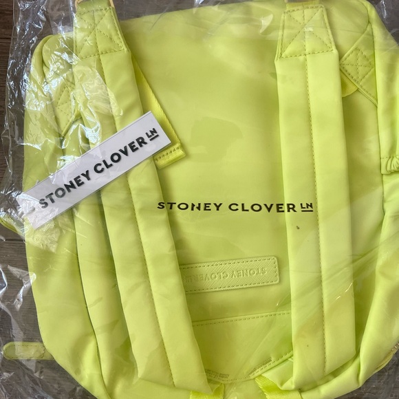 Stoney Clover Lane Classic Mini Backpack in Lime 🍋‍🟩 BNWT discontinued color - Picture 9 of 9